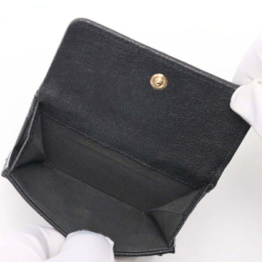CHANEL Black Caviar Leather Wallet - Picture 9 of 10
